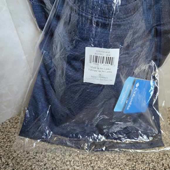 Columbia Men's Short Sleeve Tee - Blue - Picture 2 of 4